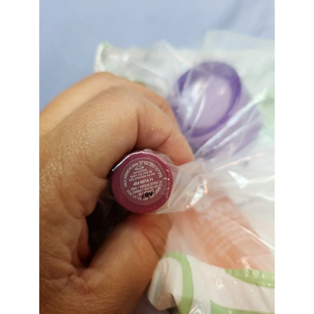 Clinique Skincare Set Moisture Surge Take‎ The Day Off Balm Plum Pop